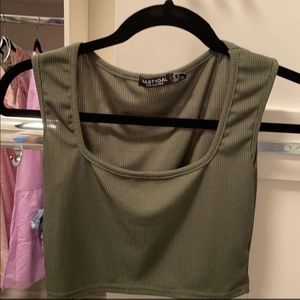Nasty Gal square neck tank top!